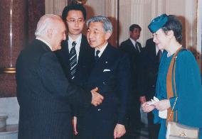 Italian president meets Japanese